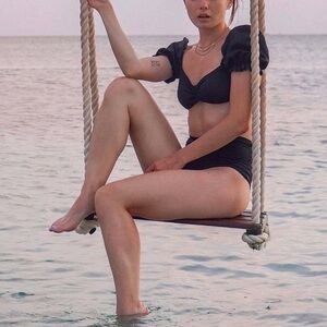 Agua Bendita Romina Shade Bikini Top // Small